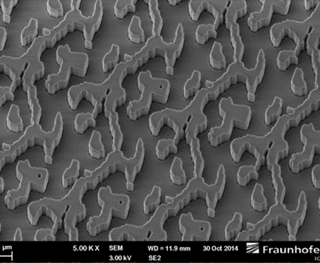 beam-splitter structure based on effective medium approach